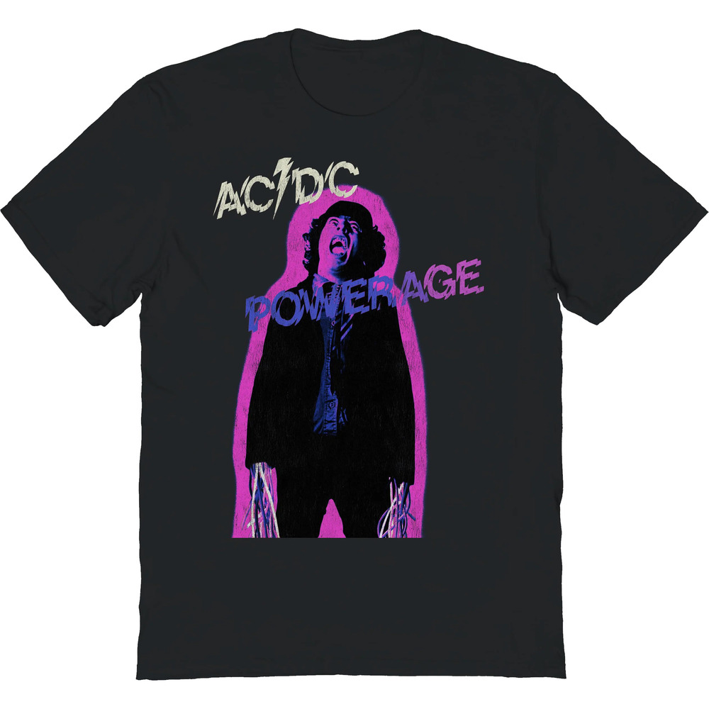 Powerage Outline Acdc Tshirt